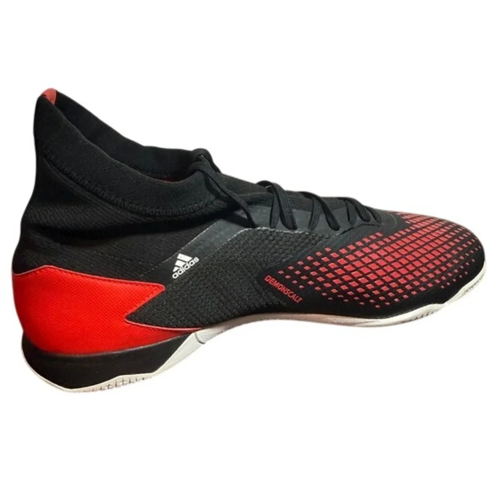 Adidas Predator Freak FG Soccer‎ Cleats Black Red Mens Size 13.5 EF2209